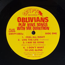 Load image into Gallery viewer, Oblivians - ...Play 9 Songs With Mr. Quintron