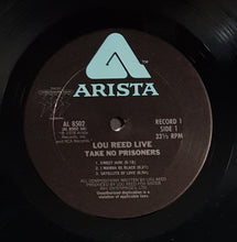Load image into Gallery viewer, Reed, Lou - Lou Reed Live - Take No Prisoners