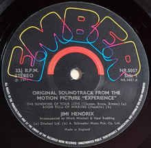 Load image into Gallery viewer, Jimi Hendrix - Original Sound Track 'Experience'