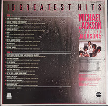 Load image into Gallery viewer, Jackson, Michael - Plus The Jackson 5 - 18 Greatest Hits