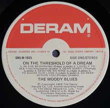 Load image into Gallery viewer, Moody Blues - On The Threshold Of A Dream