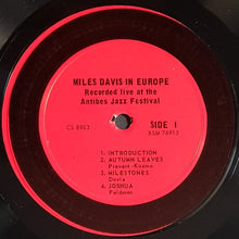Load image into Gallery viewer, Davis, Miles - In Europe