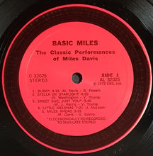 Load image into Gallery viewer, Davis, Miles - Basic Miles - The Classic Performances Of