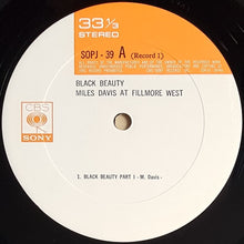 Load image into Gallery viewer, Davis, Miles - Black Beauty / Miles Davis At Fillmore West