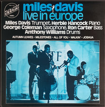 Load image into Gallery viewer, Davis, Miles - Live In Europe