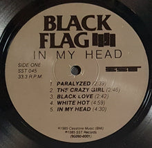Load image into Gallery viewer, Black Flag - In My Head - Reissue