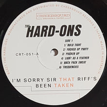 Load image into Gallery viewer, Hard Ons - I'm Sorry Sir, That Riff's Been Taken