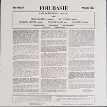 Load image into Gallery viewer, Paul Quinichette - For Basie