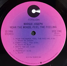 Load image into Gallery viewer, Margie Joseph - Hear The Words, Feel The Feeling