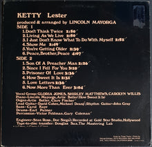 Load image into Gallery viewer, Ketty Lester - Ketty Lester
