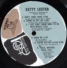 Load image into Gallery viewer, Ketty Lester - Ketty Lester
