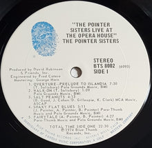 Load image into Gallery viewer, Pointer Sisters - Live At The Opera House
