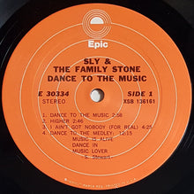 Load image into Gallery viewer, Sly &amp; The Family Stone - Dance To The Music