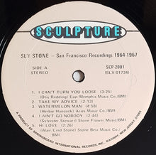 Load image into Gallery viewer, Sly Stone - Recorded In San Francisco 1964-67