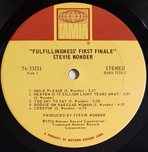 Load image into Gallery viewer, Stevie Wonder - Fulfillingness' First Finale