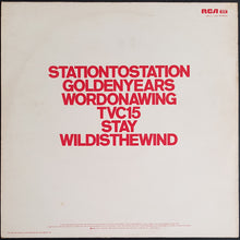 Load image into Gallery viewer, David Bowie - Station To Station