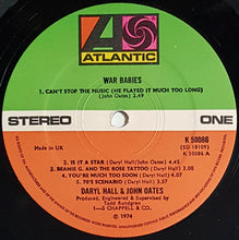 Load image into Gallery viewer, Hall &amp; Oates - War Babies