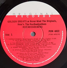 Load image into Gallery viewer, Heebeegeebees - Golden Greats Or Never Mind The Originals