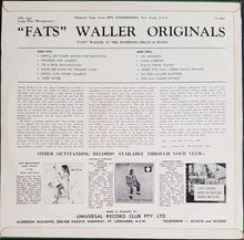 Load image into Gallery viewer, Fats Waller - Fats Waller Originals