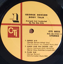Load image into Gallery viewer, Benson, George - Body Talk