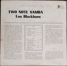 Load image into Gallery viewer, Blackburn, Lou - Two Note Samba