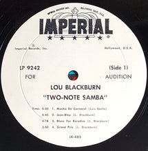 Load image into Gallery viewer, Blackburn, Lou - Two Note Samba