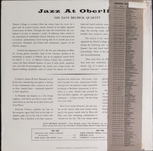 Load image into Gallery viewer, Dave Brubeck Quartet- Jazz At Oberlin - Reissue