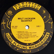 Load image into Gallery viewer, Jackson, Milt - Milt Jackson Quartet - Reissue