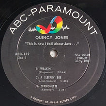 Load image into Gallery viewer, Jones, Quincy - This Is How I Feel About Jazz