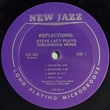 Load image into Gallery viewer, Steve Lacy - Reflections (Steve Lacy plays Thelonious Monk)