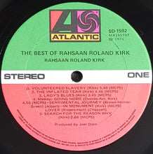 Load image into Gallery viewer, Rahsaan Roland Kirk - The Best Of Rahsaan Roland Kirk