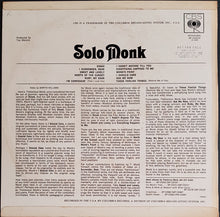 Load image into Gallery viewer, Thelonious Monk - Solo Monk