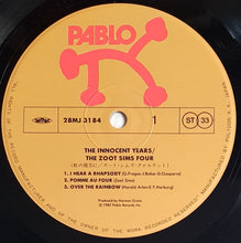 Load image into Gallery viewer, Zoot Sims Four- The Innocent Years