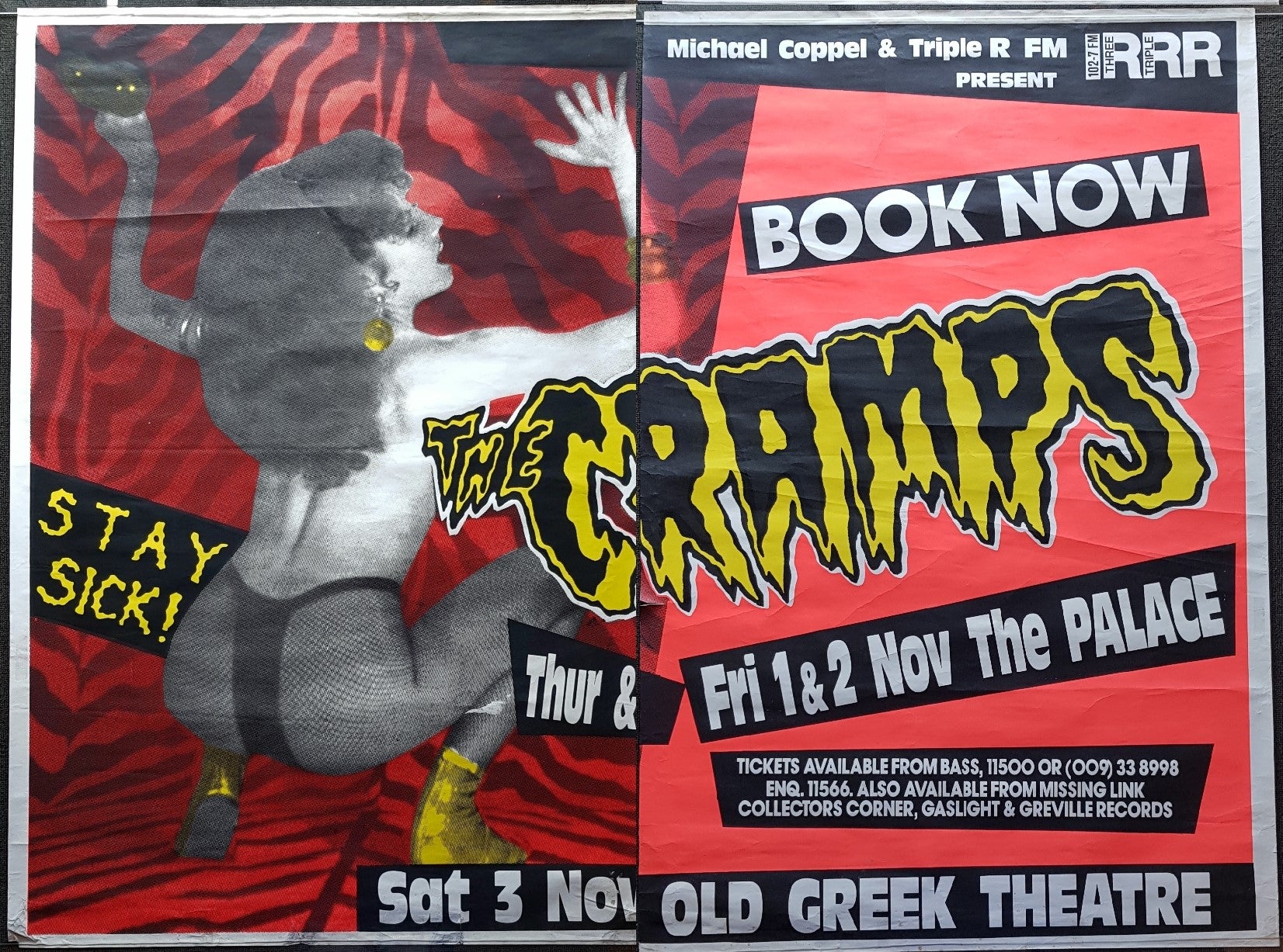 Cramps - Stay Sick! 1991 – Vicious Sloth Collectables