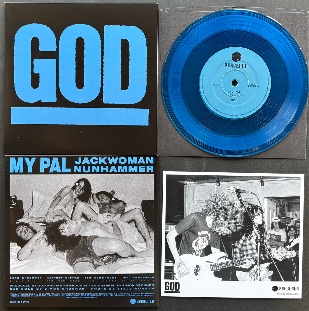 God - My Pal - Blue Vinyl