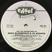 Load image into Gallery viewer, Mike Bloomfield - The Live Adventures Of Mike Bloomfield &amp; Al Kooper