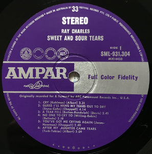 Charles, Ray - Sweet & Sour Tears
