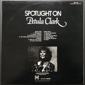 Clark, Petula - Spotlight On Petula Clark Volume One