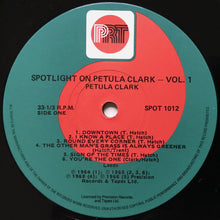 Load image into Gallery viewer, Clark, Petula - Spotlight On Petula Clark Volume One