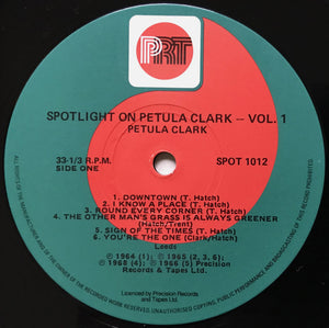 Clark, Petula - Spotlight On Petula Clark Volume One