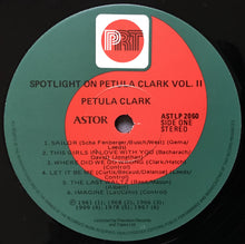 Load image into Gallery viewer, Clark, Petula - Spotlight On Petula Clark Volume Two