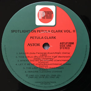 Clark, Petula - Spotlight On Petula Clark Volume Two