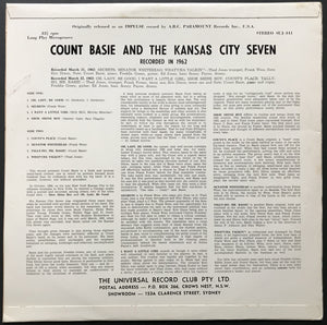 Count Basie - Count Basie And The Kansas City 7