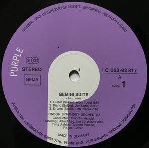 Deep Purple (Jon Lord)- London Symphony Orchestra  - Gemini Suite