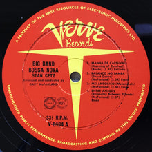 Load image into Gallery viewer, Stan Getz - Big Band Bossa Nova