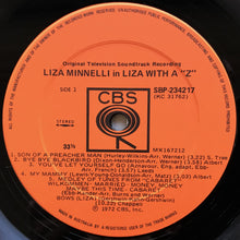 Load image into Gallery viewer, Minnelli, Liza - Liza With A &quot;Z&quot; (A Concert For Television)
