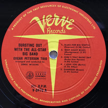 Load image into Gallery viewer, Oscar Peterson Trio - Bursting Out With The All-Star Big Band