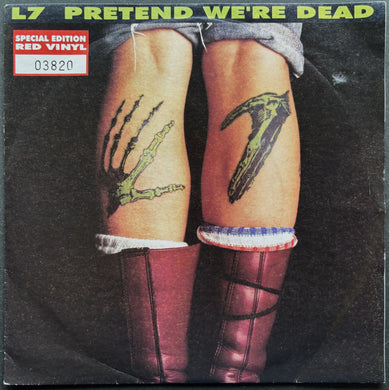 L7 - Pretend We're Dead - Red Vinyl