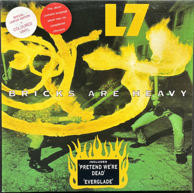 L7 - Bricks Are Heavy - Green Vinyl