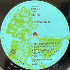 Greg Quill & Country Radio- Fleetwood Plain